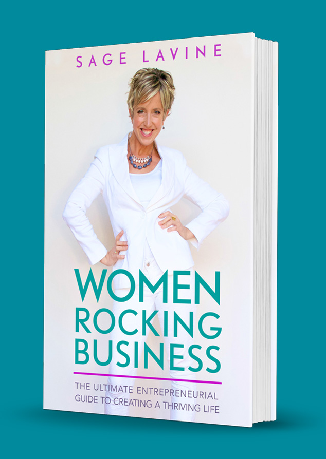 Cover of Women Rocking Business book - the ultimate entrepreneurial guide to creating a thriving life